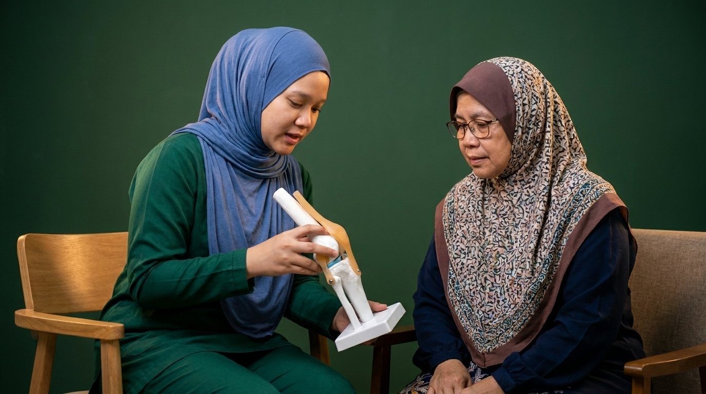 Ruang rawatan dan konsultasi di Klinik Adam Hawa Ipoh
