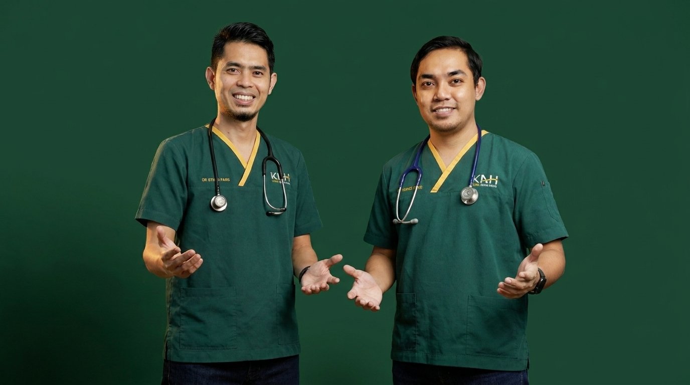 Pandangan luar Klinik Adam Hawa Ipoh, Perak